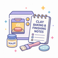 Clay Baking & Finishing Notes