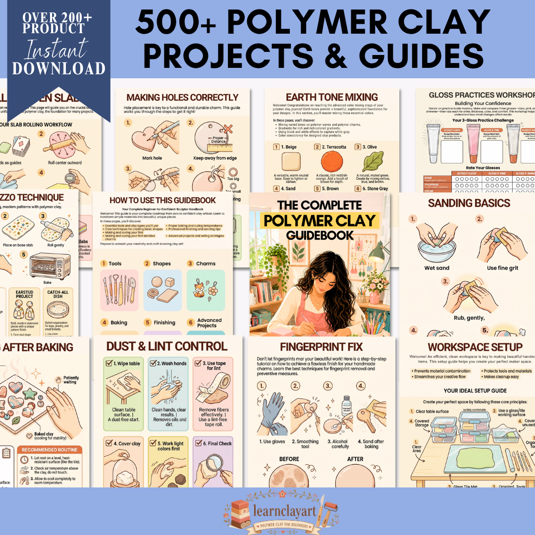 500+ Polymer Clay Projects & Guides