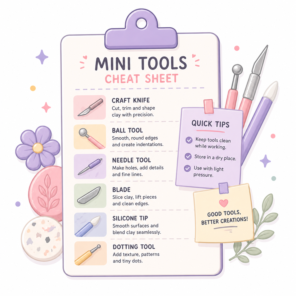 Mini Tools Cheat Sheet
